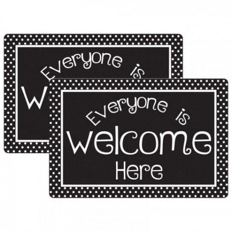 Smart Poly® Welcome Mat with Slip Resistant Backing,...