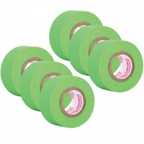 Mavalus® Tape, 1" x 324", Green, 6 Rolls