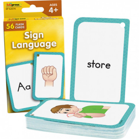 Teacher Created Resources® Sign Language Flash Cards