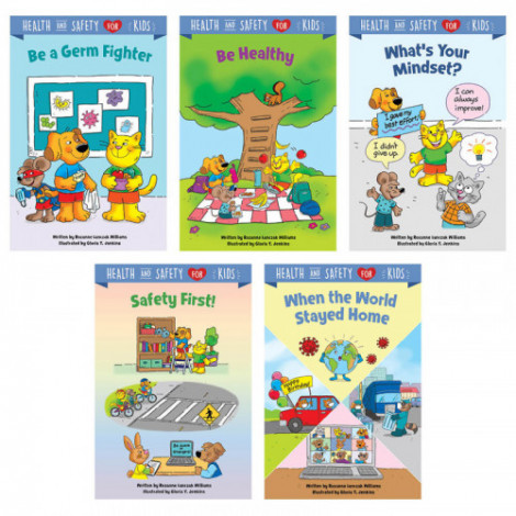 Creative Teaching Press® Health & Safety for Kids, 5-Book...