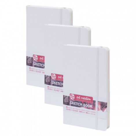 Talens Art Creation Sketchbook, 80 Sheets, 90lbs, White...